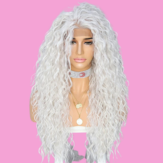 Luna | Platinum Curls | 24 Inches